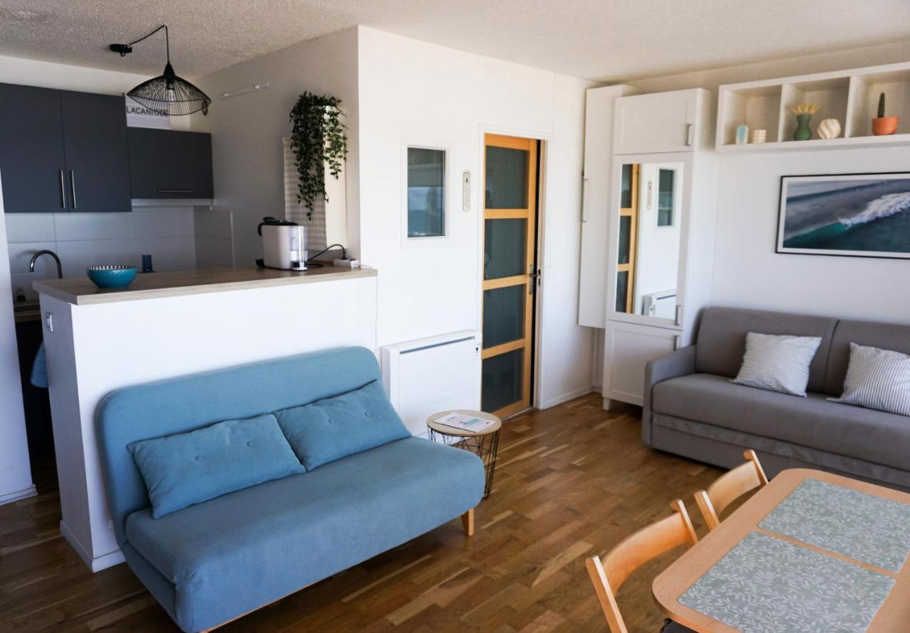 Studio Vue Imprenable Sur Ocean Lacanau Bagian luar foto